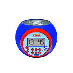 Reloj Despertador Proyector Sonic the Hedgehog