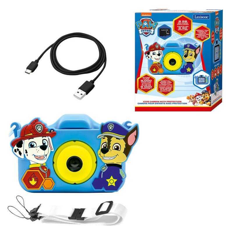 Camara Digital con Proteccion Patrulla Canina Paw Patrol