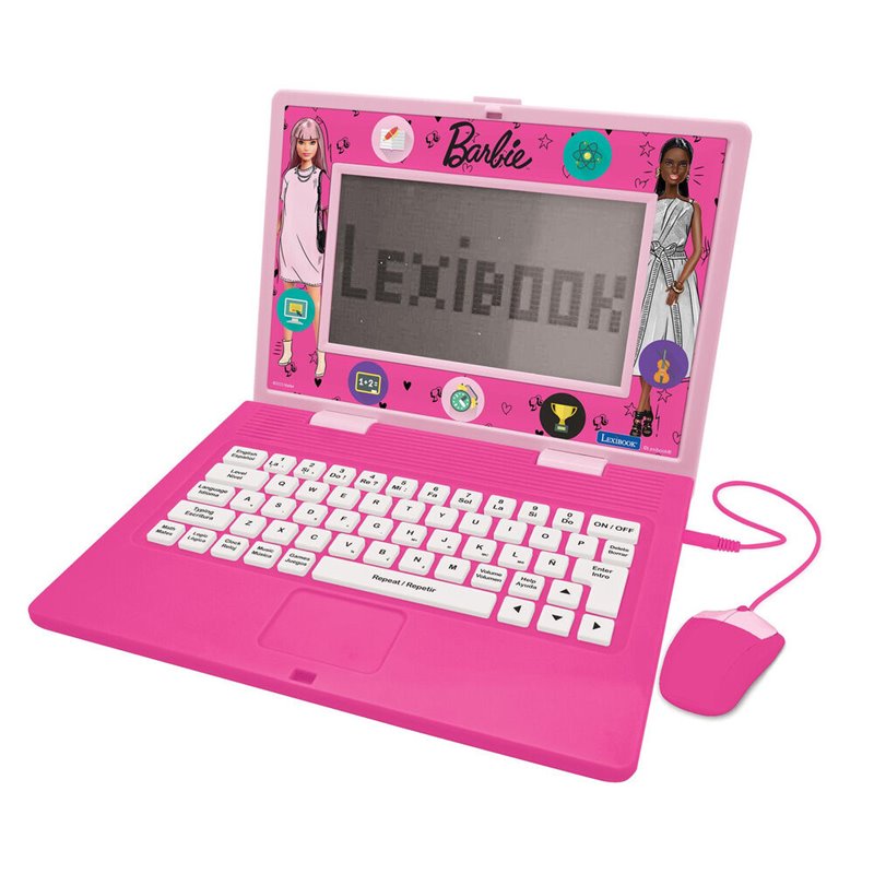 Portatil Educativo bilingüe Barbie