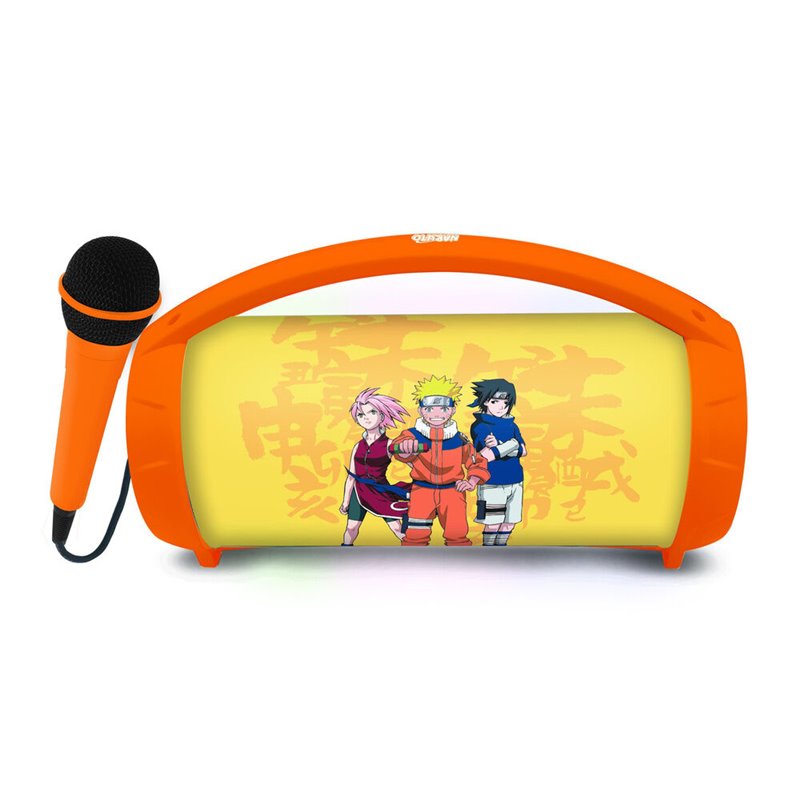 Altavoz Bluetooth Luminoso + Microfono Naruto