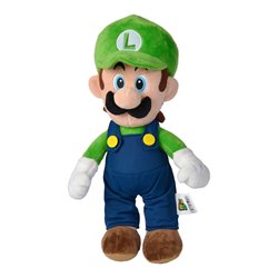 Peluche Luigi Super Mario Bros 30cm