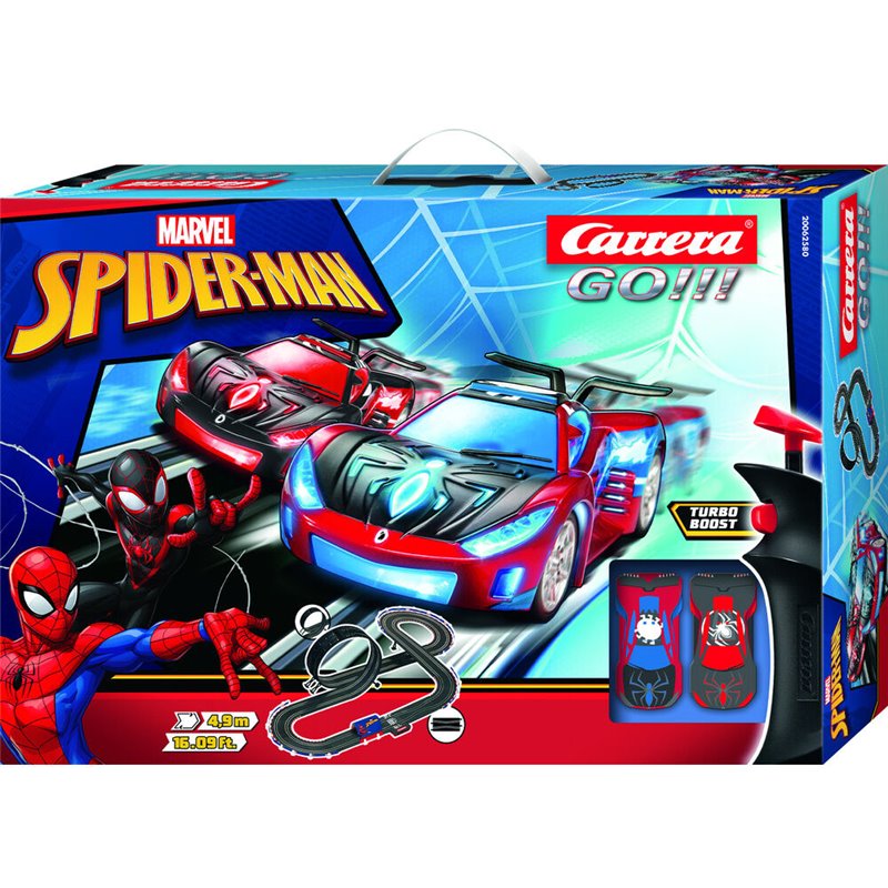 Circuito carerras Spiderman Marvel Carrera GO!!!