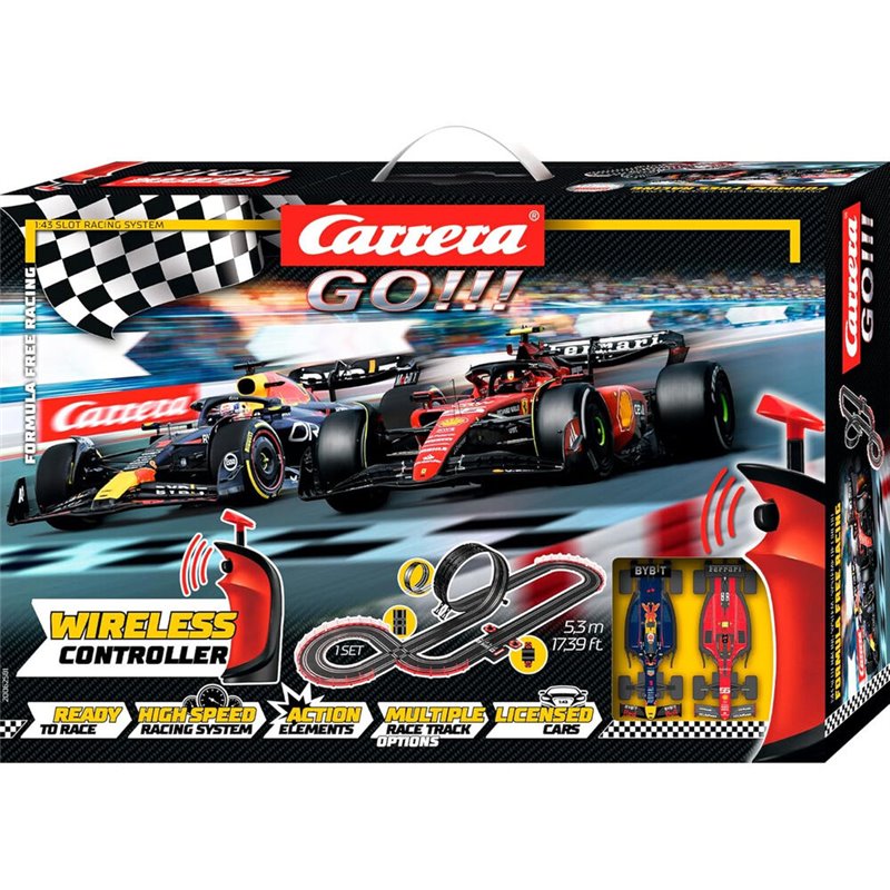 Circuito carreras Formula Free Racing Carrera GO!!!