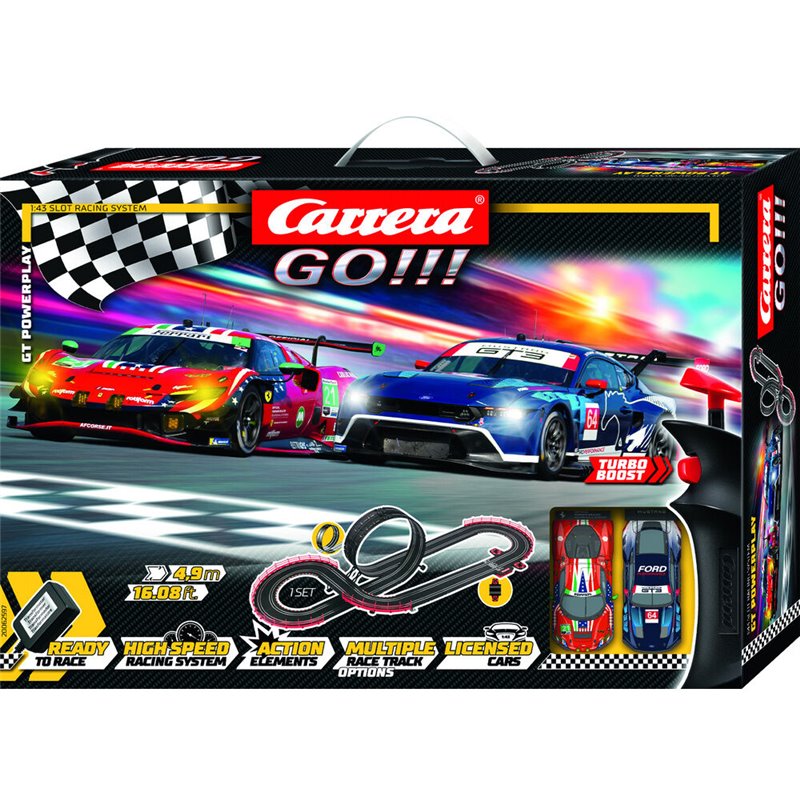 Circuito carreras GT Powerplay Carrera GO!!!