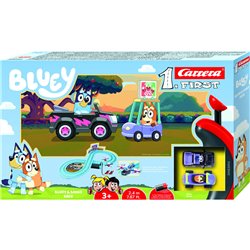 Circuito carreras Bluey & Bingo Race Bluey