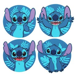 Set 4 Posavasos Stitch Disney