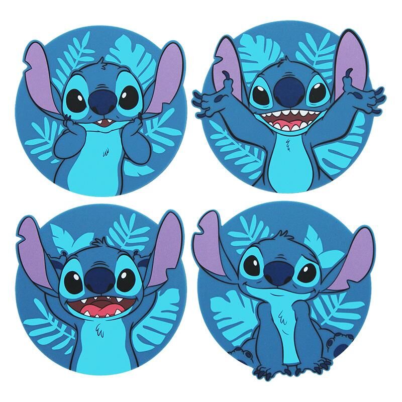 Set 4 Posavasos Stitch Disney