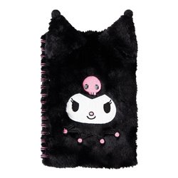 Cuaderno A5 Fluffy Kuromi Hello Kitty
