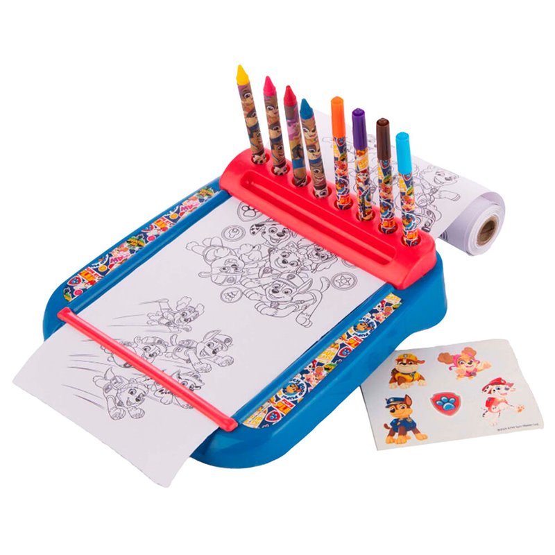 Estacion Dibujo Roll &38 Go Patrulla Canina Paw Patrol