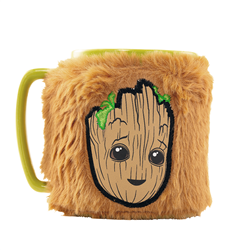 Taza funda de peluche Groot Guardianes de la Galaxia Marvel 440ml