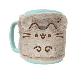 Taza funda de peluche Pusheen 440ml