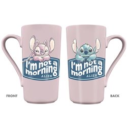 Taza Angel &38 Stitch Disney 470ml
