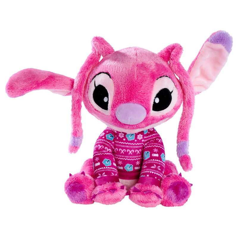 Peluche Angel Navidad Stitch Disney 25cm