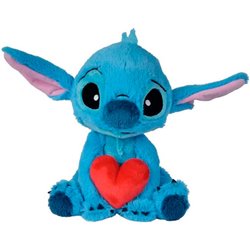 Peluche corazon Stitch Disney 25cm