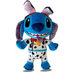 Peluche Stitch Dalmata Disney 25cm