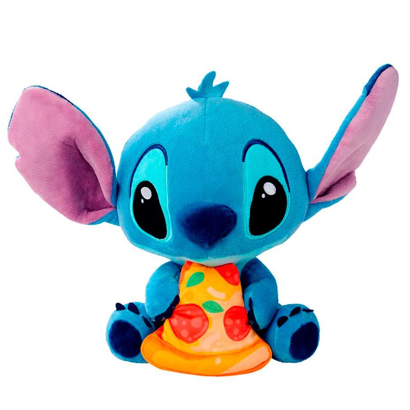 Peluche Stitch Pizza Disney 25cm