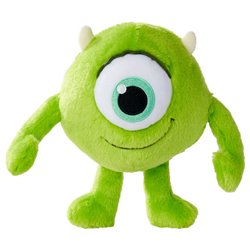 Peluche Mike Wazowski Monstruos S.A. Flufflets Disney Pixar 25cm