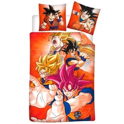 Funda nordica Dragon Ball cama 90cm microfibra