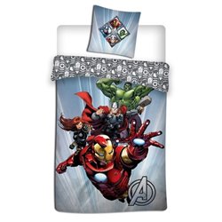 Funda nordica Vengadores Avengers Marvel cama 90cm microfibra