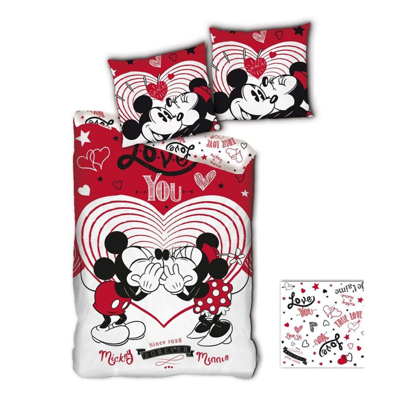 Funda nordica Minnie Disney cama 90cm microfibra