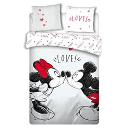 Funda nordica Love Mickey and Minnie Disney cama 135cm