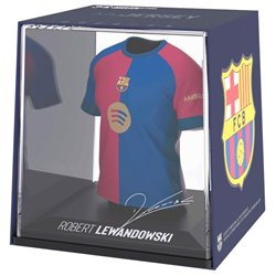 Figura Mini Camiseta Lewandowski FC Barcelona