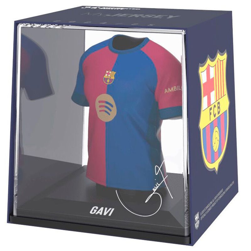 Figura Mini Camiseta Gavi FC Barcelona