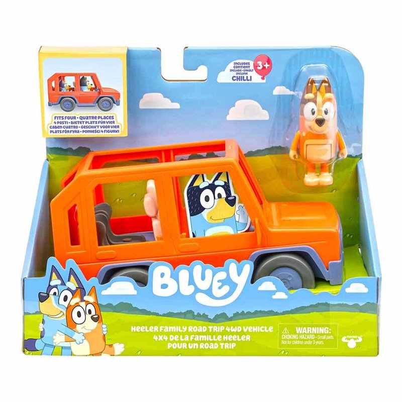 Coche Familiar 4x4 Bluey