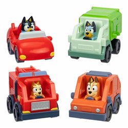 Vehiculos Mini Carreras Bluey surtido