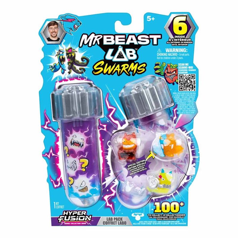 Figuras Mr Beast Lab Swarms surtido