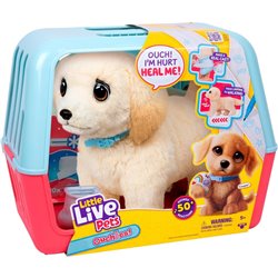 Peluche Perro Cooper The Retriever Ouchies Little Live Pets