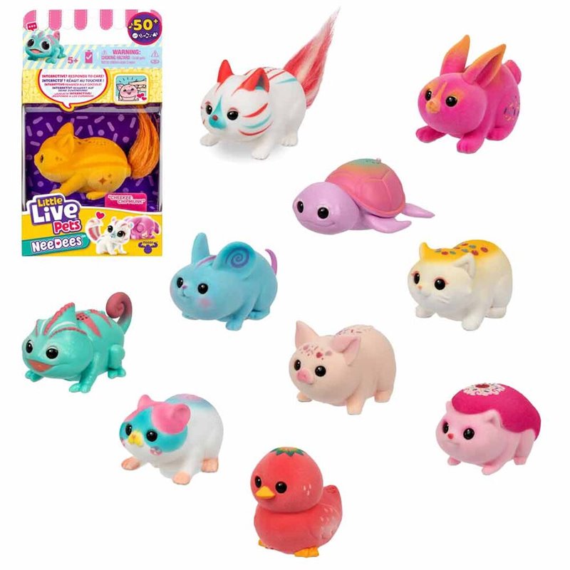 Mascota interactiva NeeDees Little Live Pets surtido