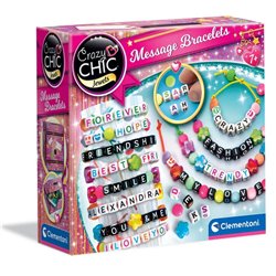 Set Creacion Pulseras con Mensaje Crazy Chic