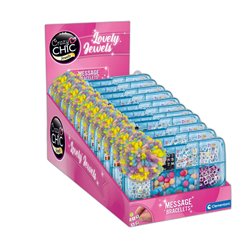 Set Pulseras Mensaje Amistad Blue Crazy Chic