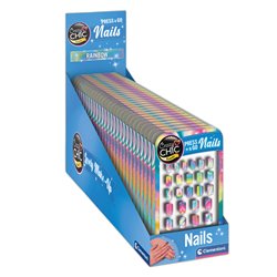 Set de Uñas Rainbow Crazy Chic