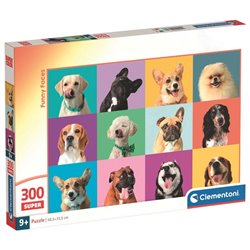 Puzzle super Caras Divertidas 300pzs