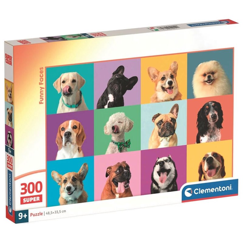 Puzzle super Caras Divertidas 300pzs