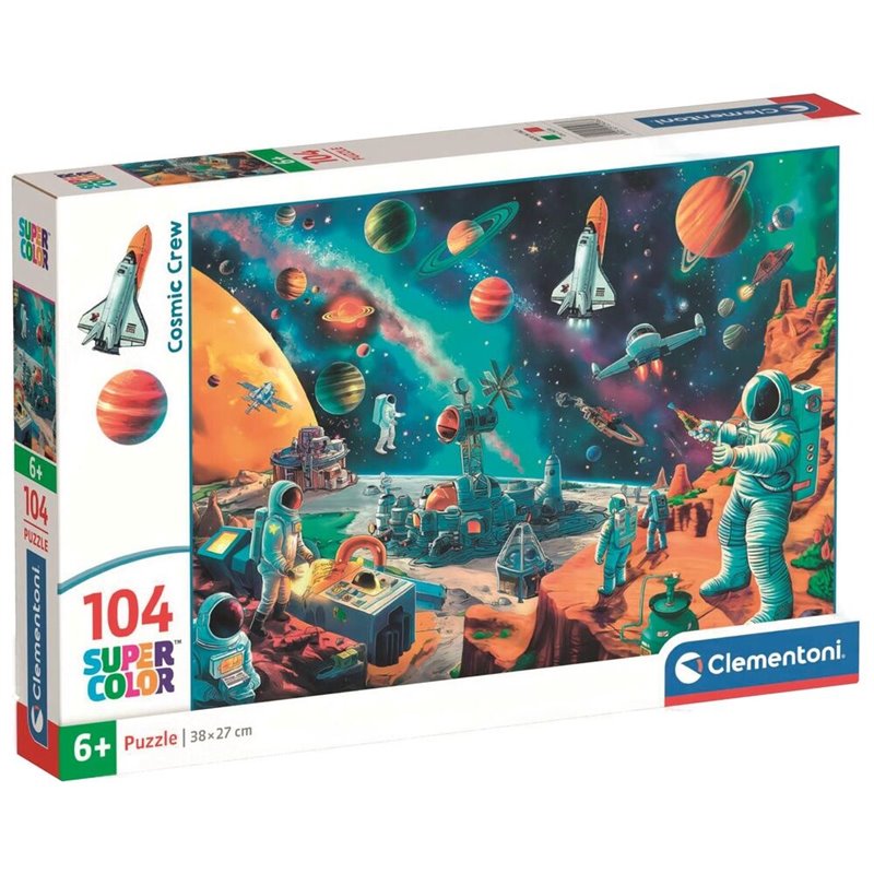 Puzzle Cosmic Crew 104pzs
