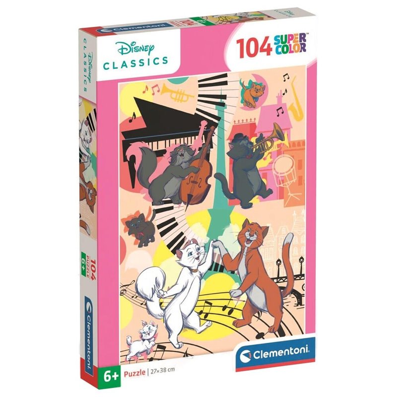Puzzle Los Aristogatos Disney 104pzs