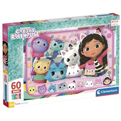 Puzzle maxi La Casa de Muñecas de Gabby 60pzs