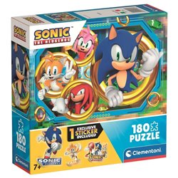 Puzzle Sonic the Hedgehog 180pzs