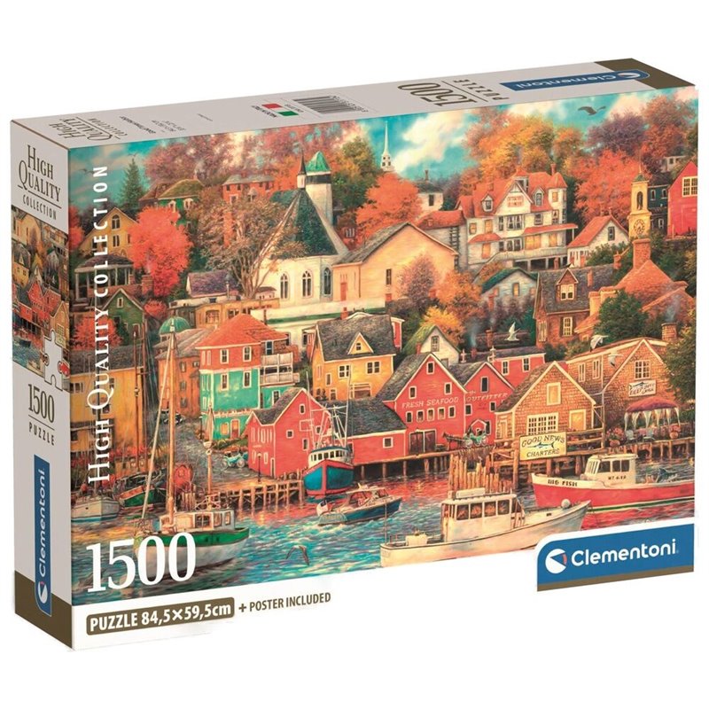 Puzzle Good Times Harbor High Quality 1500pzs