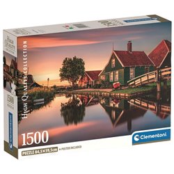 Puzzle Zaanse Schans High Quality 1500pzs