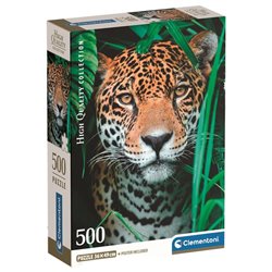 Puzzle Jaguar in the Jungle High Quality 500pzs