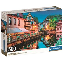 Puzzle Strasbourg Old Town High Quality 500pzs