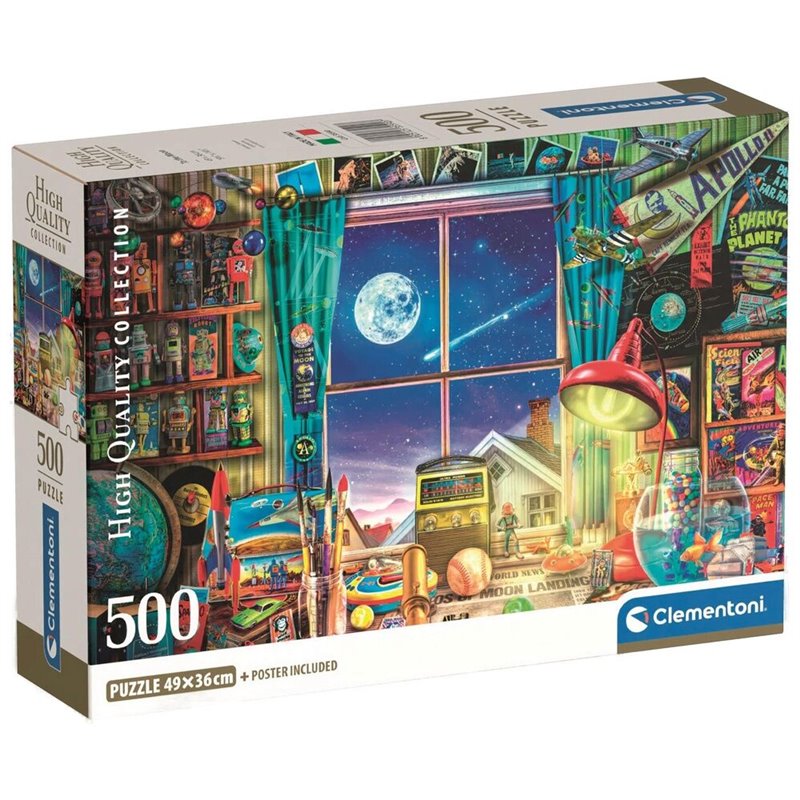 Puzzle To The Moon High Quality 500pzs