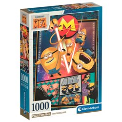 Puzzle Gru Mi Villano Favorito 4 1000pzs