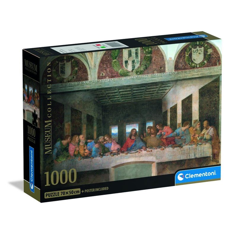 Puzzle The Last Supper Leonardo Museum 1000pzs