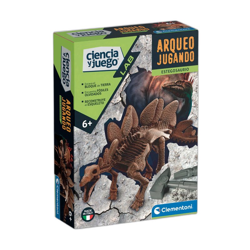 Juego Arqueojugando T- RexStegosaurio