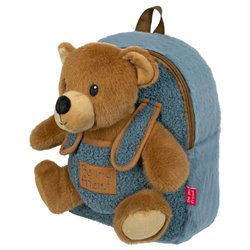 Mochila + peluche oso 27cm